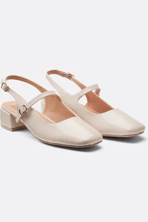 La Redoute Ballerine Mary Jane Vernice Con Piccolo Tacco Donna Taglie 36