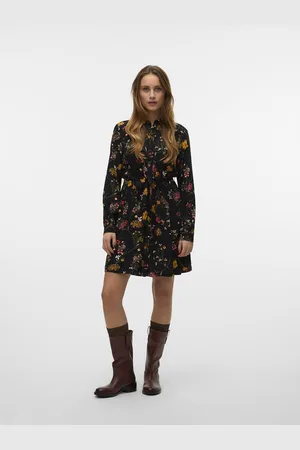 VERO MODA Abito Chemisier Fantasia Donna Taglie XS