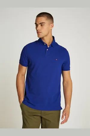 Tommy Hilfiger Polo Dritta Stretch 2 Bottoni Al Collo Uomo Taglie S