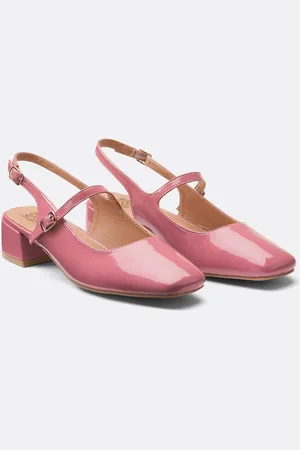 La Redoute Ballerine Mary Jane Vernice Con Piccolo Tacco Donna Taglie 41