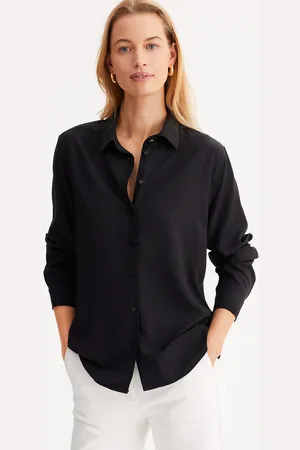 ANNE WEYBURN Camicia, Maniche Lunghe Donna Taglie 44 (IT) - 40 (FR)
