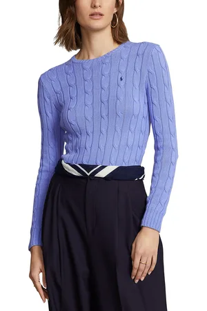 Ralph Lauren Maglione Maglia A Trecce Girocollo Julianna