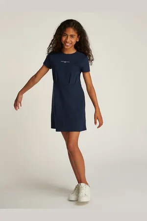Tommy Hilfiger Abito Maniche Corte Bambina Taglie 10 anni - 138 cm
