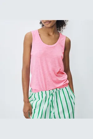 American Vintage Top Scollo Rotondo Senza Maniche Jacksonville Donna Taglie XS