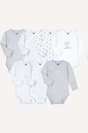 La Redoute Set Di 7 Body A Maniche Lunghe Per Neonato Taglie 0 mesi - 50 cm