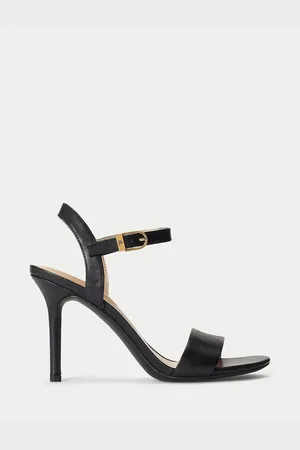 Ralph Lauren Sandali Con Tacco Alto In Pelle Gwen Donna Taglie 40