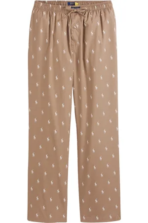 Ralph Lauren Pantaloni Da Pigiama Stampa Pony Player Uomo Taglie XS