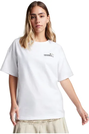 Converse T-shirt Maniche Corte Donna Taglie S