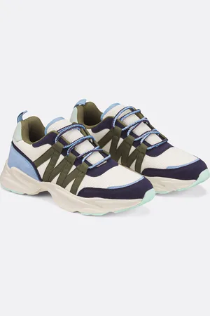La Redoute Sneakers Multicolore, Suola Spessa Donna Taglie 36