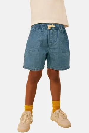 Petit Bateau Shorts In Denim Leggeri Bambino Taglie 3 anni - 94 cm