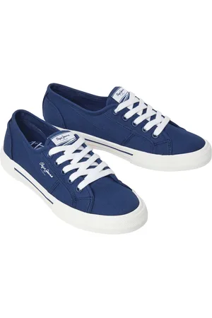 Pepe Jeans Sneakers In Tela Brady Basic Donna Taglie 36