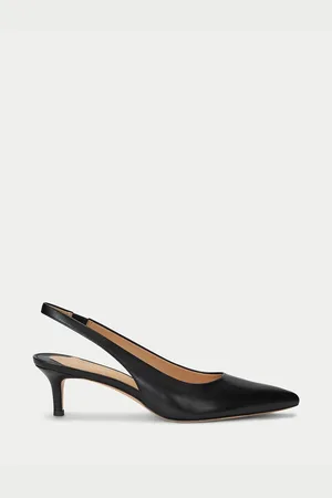 Ralph Lauren Decolleté In Pelle Aperte Dietro Lolah Donna Taglie 36