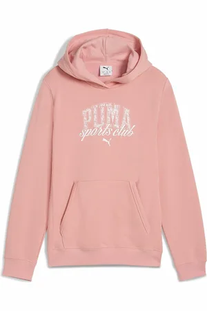 PUMA Felpa Con Cappuccio Bambina Taglie 10 anni - 138 cm