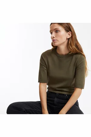 La Redoute Maglione Basico, Maniche Corte Donna Taglie S