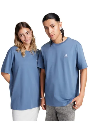 Converse T-shirt Unisex Maniche Corte Star Chevron Uomo Taglie XXS