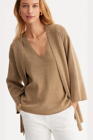 ANNE WEYBURN Cardicool Lungo In Maglia Fine Cangiante Donna Taglie 38/40 (IT) - 34/36 (FR)