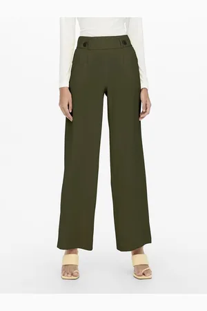 JDY Pantaloni Larghi, Vita Alta Donna Taglie XS / L32