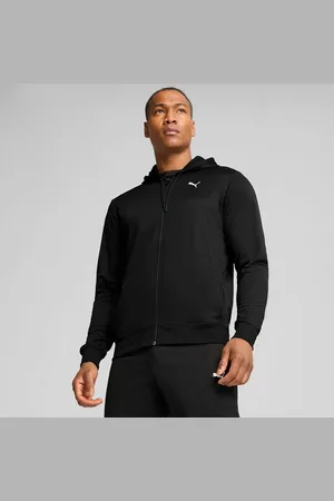 PUMA Felpa Con Cerniera E Cappuccio Essentiel Taglie M