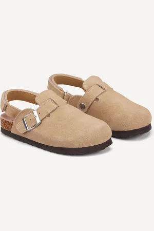 La Redoute Sabot In Pelle Con Chiusura A Velcro Bambina Taglie 28