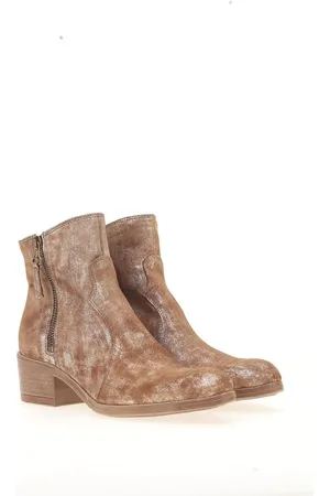 Mjus Stivaletti Con Cerniere In Pelle Donna Taglie 37
