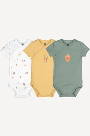 La Redoute Set Di 3 Body Stampati A Maniche Corte Taglie 1 mese - 54 cm