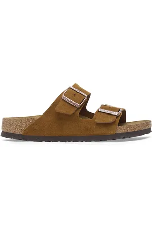 Birkenstock Sabot In Pelle Scamosciata Arizona Donna Taglie 37