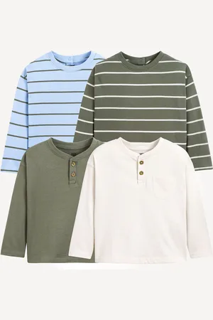 La Redoute Confezione Da 4 T-shirt A Maniche Lunghe Bambino Taglie 18 mesi - 81 cm