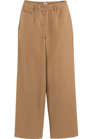 La Redoute Pantaloni Larghi, In Lyocell E Cotone Donna Taglie 38 (IT) - 34 (FR)