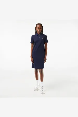 Lacoste Abito Polo, In Morbida Maglia Piquet Di Cotone Donna Taglie 40 (IT) - 36 (FR)