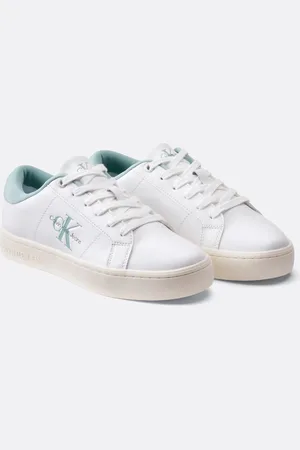 Calvin Klein Sneakers Con Suola Spessa In Pelle Ck Jeans Donna Taglie 40