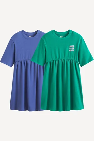 La Redoute Set Di 2 Vestiti Oversize Bambina Taglie 4 anni - 102 cm