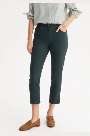 ANNE WEYBURN Pantaloni Dritti 7/8, Cotone Stretch Donna Taglie 40 (IT) - 36 (FR)