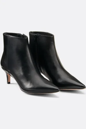 COSMOPARIS Stivaletti Con Piccoli Tacchi Zivia, In Pelle Donna Taglie 37