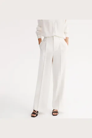 ANNE WEYBURN Pantaloni Loose, Largo, A Vita Alta Donna Taglie 44 (IT) - 40 (FR)