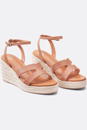 La Redoute Espadrillas In Pelle Con Zeppa Donna Taglie 36