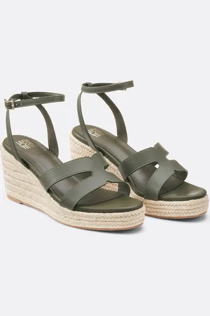 La Redoute Espadrillas In Pelle Con Zeppa Donna Taglie 36