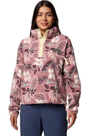 Columbia Pile Corto Abbottonatura Parziale Helvetia Donna Taglie XS