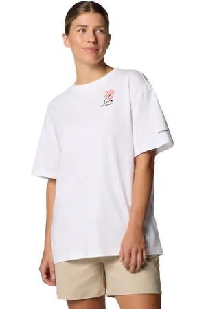 Columbia T-shirt Effetto Grafico Oversize Rolling Bend™ Donna Taglie S