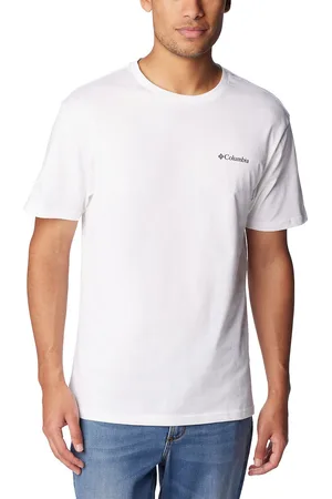 Columbia T-shirt Maniche Corte Logo Al Petto Essentiel Uomo Taglie S
