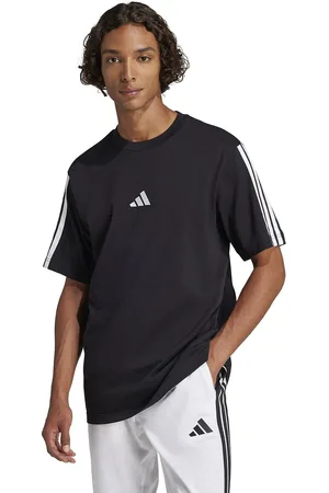 adidas T-shirt A Maniche Corte Essentiel 3 Bande Uomo Taglie S