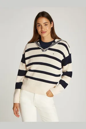 Tommy Hilfiger Maglia Con Colletto Polo A Righe