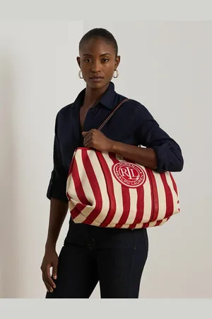 Ralph Lauren Borsa A Sporta A Righe Emerie