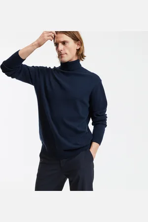 La Redoute Pull Dolcevita In Cashmere, Made In Europe Uomo Taglie S