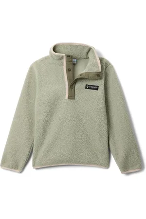 Columbia Maglia In Pile Con Collo Alto E Bottoni A Pressione Bambina Taglie 10/12 anni - 138/150 cm