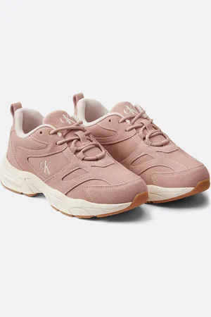 Calvin Klein Sneakers Con Suola Spessa In Pelle Ck Jeans Donna Taglie 40