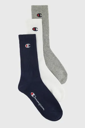 Champion Confezione Da 3 Paia Di Calze Piccolo Logo Uomo Taglie 35/38