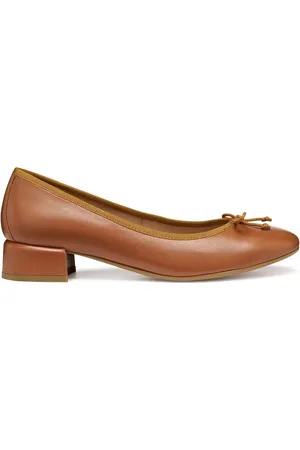 Geox Ballerine In Pelle Con Tacchetti Floretia Donna Taglie 40