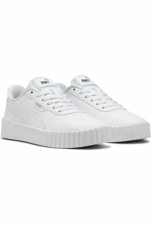PUMA Sneakers In Pelle Carina 3.0 Holo 2.0 Bambina Taglie 36