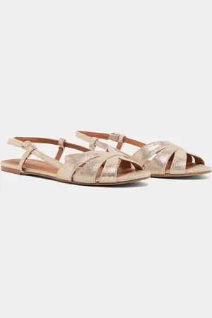 Jonak Sandali In Pelle Con Tacco Piatto Donna Taglie 36