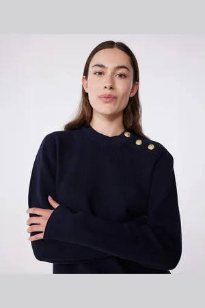 Petit Bateau Maglia Donna In Cotone Tinta Unita Donna Taglie XS